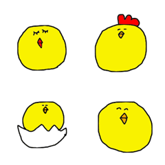 Chick emoji.