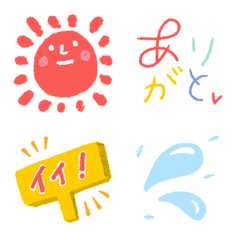 easy-to-use pastel emoji