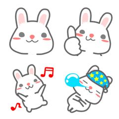 Let's use rabbits' emoji in conversation