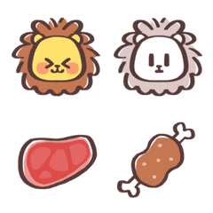 Lion's Emoji created by Suu