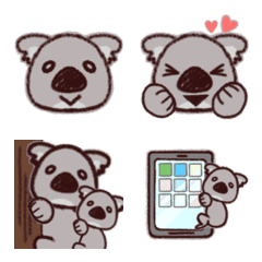 Koala's daily life Emoji