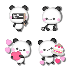 3D Emoji panda2
