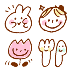 Simple&Gentle Emoji!