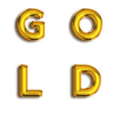Gold Foil Balloon