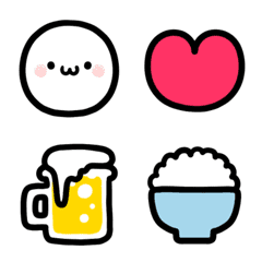 simple kawaii emoji.