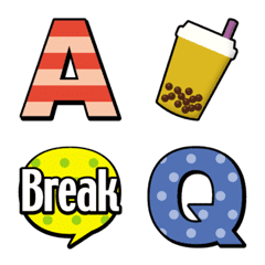 alphabet and many others emoji