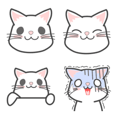 白貓表情符號