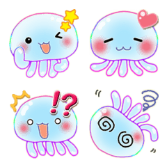 Cute jellyfish(Emoji)