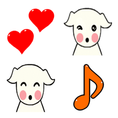 Emoji and deco characters of Marin