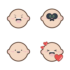 Handsome Egg Emoji