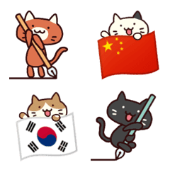 Greeting Cat(Emoji)No.5