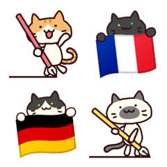 Greeting Cat(Emoji)No.4