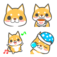 Cute dog emoji