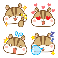 Cute Squirrel(Emoji)