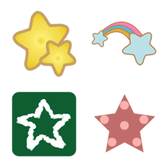 Various beautiful stars