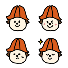 Tulip hat of children