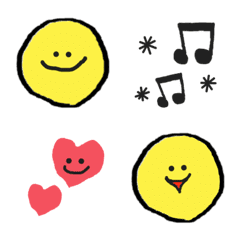 simple smile talk emoji