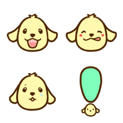 Golden retriever  puppy Emoji