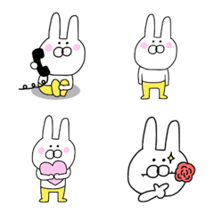 Poisonous rabbit emoji