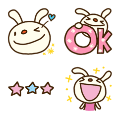 Forecast rabbit 4 Glitter Emoji