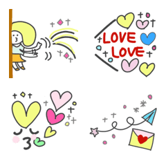 Marin 55 Kirakira heart Emoji 