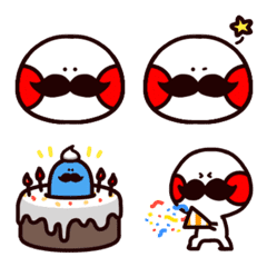 Moustache Friend-emoji