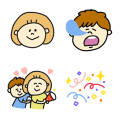 my kids emoji poca mama
