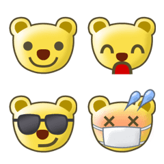Bear emoticons Ver.2