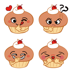 Creamy Cup Cake emoji