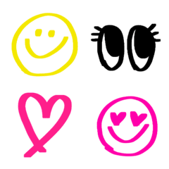 Marker simple emoji