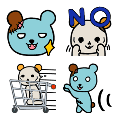 Emoji of the Kumazombie
