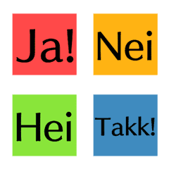 Norwegian emoticons