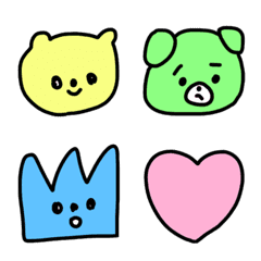 8 color animals