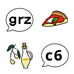 Italian abbreviation pictogram