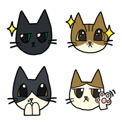 ４姉妹猫の絵文字