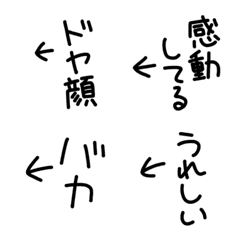 Easy to use! Tsukkomi Emoji