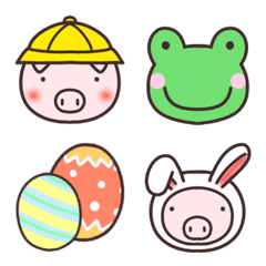 Bu-chan of piglet Emoji 3