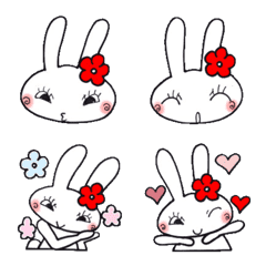 Ojamako of the Rabbit Emoji 