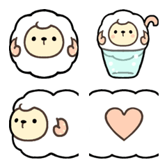 wool ball sheep emoji