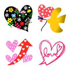 Love love Heart only Emoji