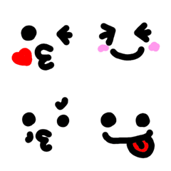 So Simple face emoji