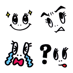 Emoticons de emoticons simples