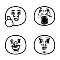 Ugly strange face Emoji