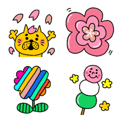 My favorite emojis in spring.