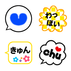 Speech bubbles emoji.