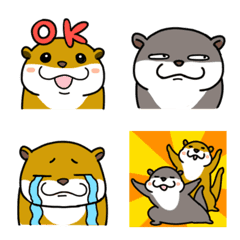 Pretty Emoji of the otter