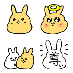 Mr Moq the Rabbit Emoji