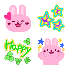 Cute rabbit every day Emoji