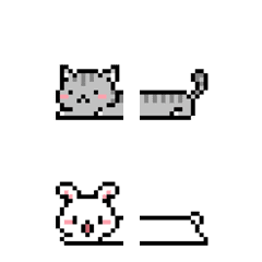 Kyouya is My Cat and his bunny (Pixel)