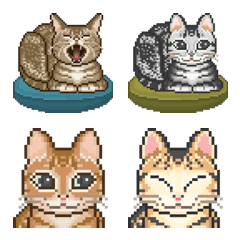 Pixel Emoji (Cat) 